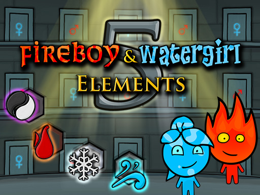 Fireboy and Watergirl 5 Elements - Elements temple with all new mechanics