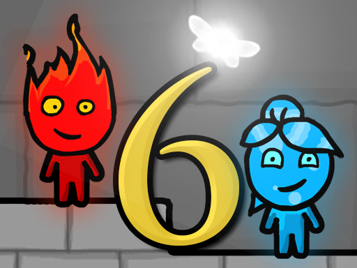 Fireboy & Watergirl 6: Fairy Tales - Fairy Tales temple with magical helpers