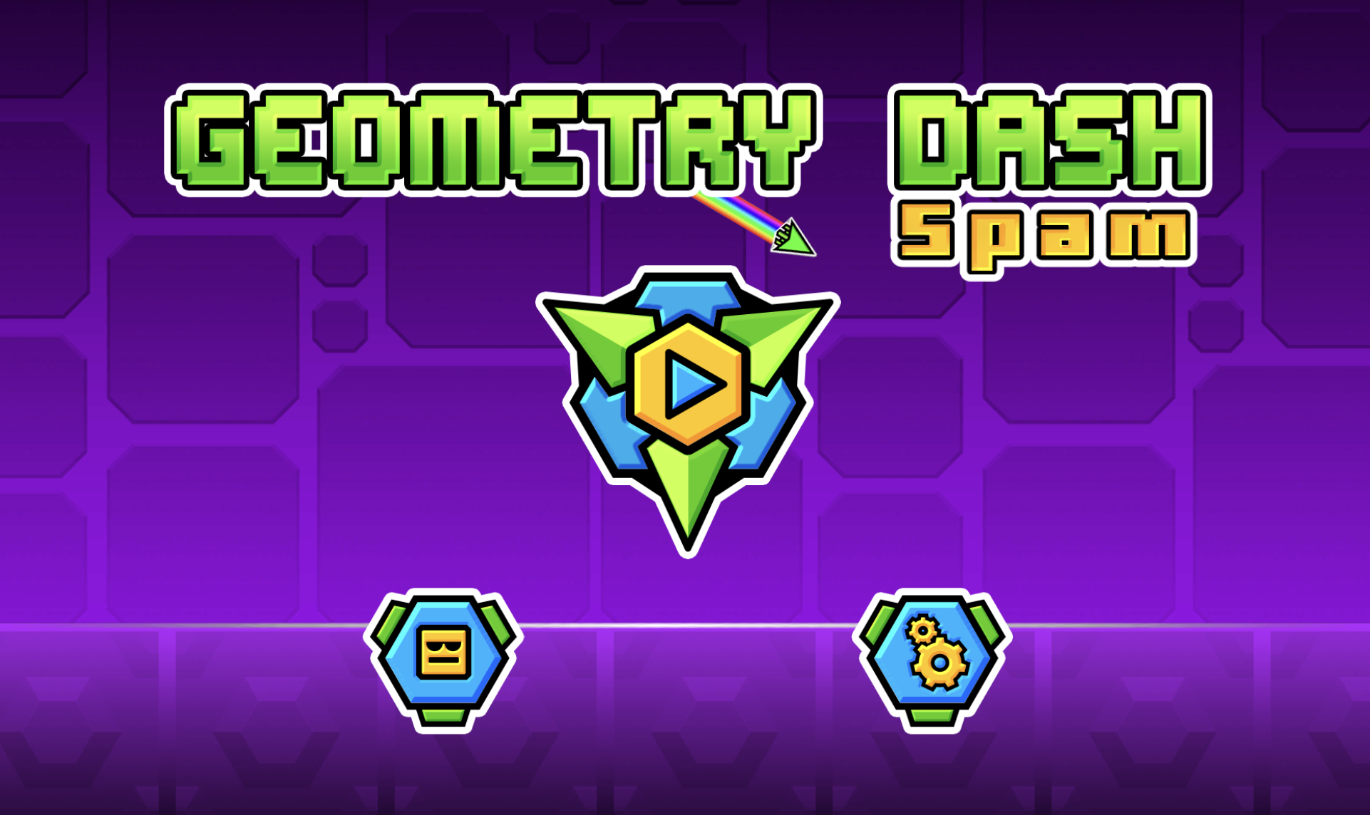 Geometry Dash Spam - Test your clicking speed and rhythm skills